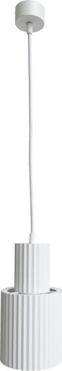 Light Prestige Pendant Light White with Socket E27 12.5x220cm