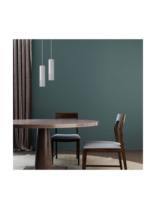 Light Prestige Κρεμαστό Φωτιστικό Λευκό με Ντουί GU10 7x150x150εκ.