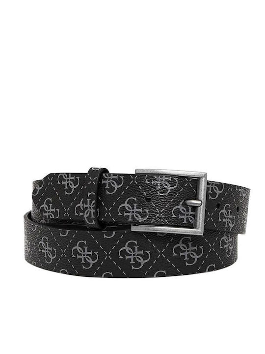 Guess Herren Gürtel Schwarz
