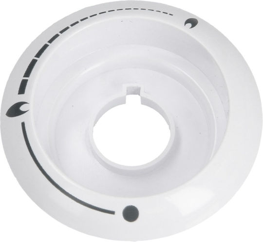 White Arctic Decor Button 250944454
