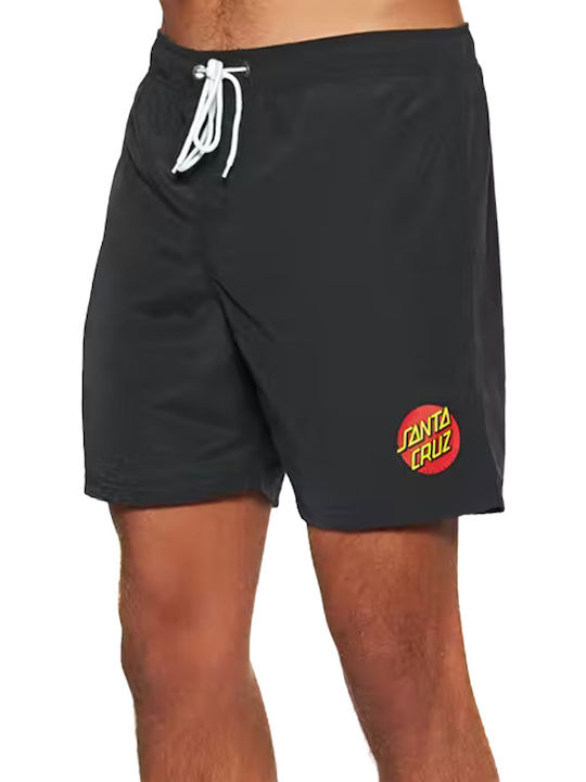 Classic Dot Men's Swimwear Shorts Black