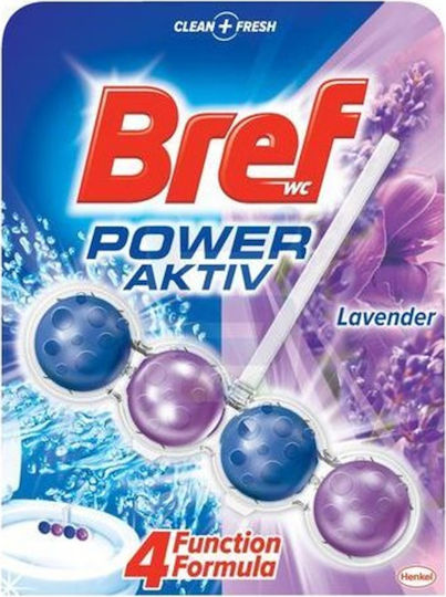 Bref Power Activ тоалетен блок с аромат на лавандула 50г