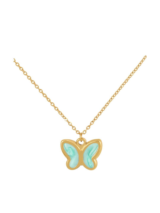 Callajewels Kinderhalskette Schmetterling mit Kette C13208-ASU87588