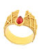 Arteon Damen Ring mit Steinen Vergoldet