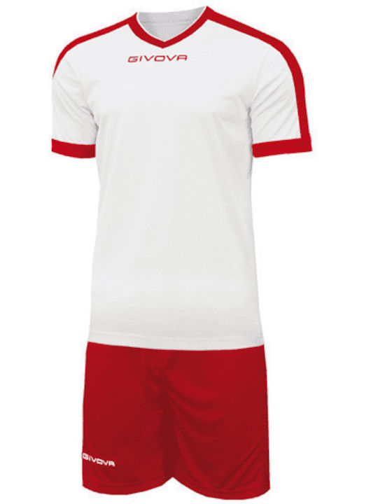 Givova Комплект Лято 2бр White-Red