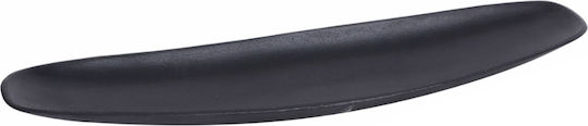 Set de 2 boluri decorative din aluminiu Dhoti negre 023565 aluminiu
