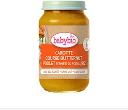 Babybio mit Geschmack Hähnchen-Kürbis & Reis für 6+ Monate 200gr Babybio mit Geschmack Hähnchen-Kürbis & Reis für 6+ Monate 200gr