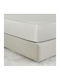 Nima Sheet Semi Double with Elastic 120x200+40cm. Tender Oat Beige