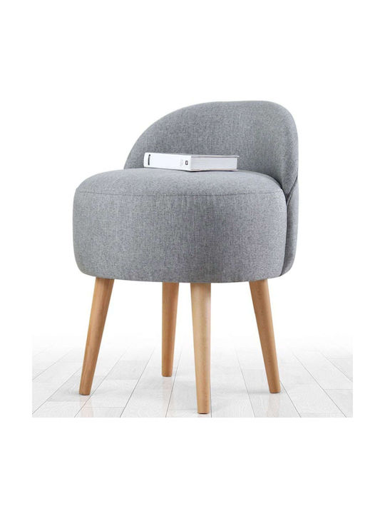 Stool For Living Room Upholstered with Fabric C...