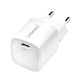 Intenso Charger Without Cable GaN with USB-C Port 30W Whites (7803062)