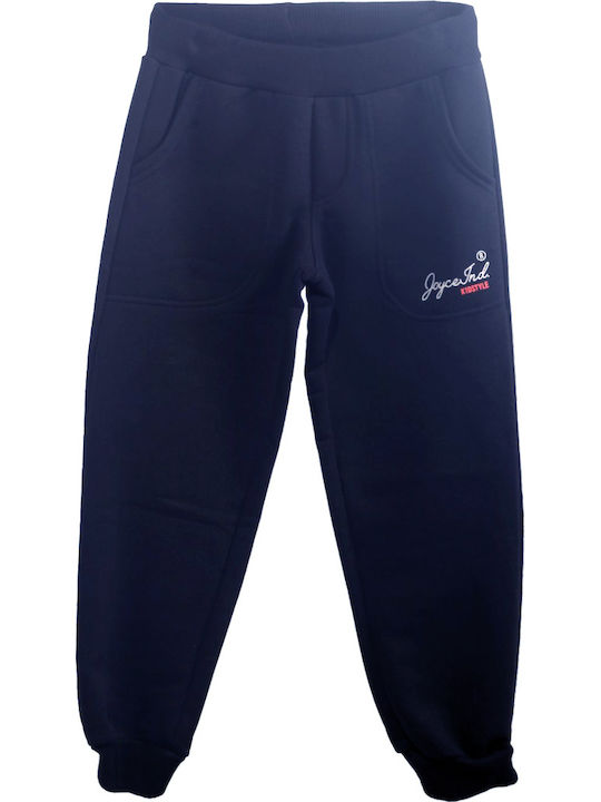 Joyce Παιδικό Παντελόνι Φόρμας Raf Blue Winter