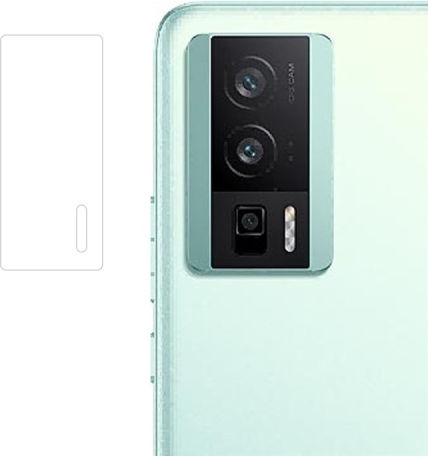 Hat-prince 9h Rear Camera Protection Tempered Glass Transparent for the Redmi K60, K60 Pro, Poco F5 Pro