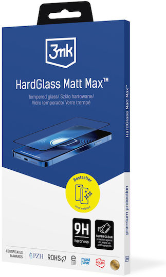 3MK HardGlass Max Matte Full Face Tempered Glass (Galaxy S25)