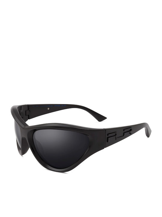 Polar Unisex Ochelari de soare cu Negru Cadru și Negru Polarized Lentilă PLR-Obey-76