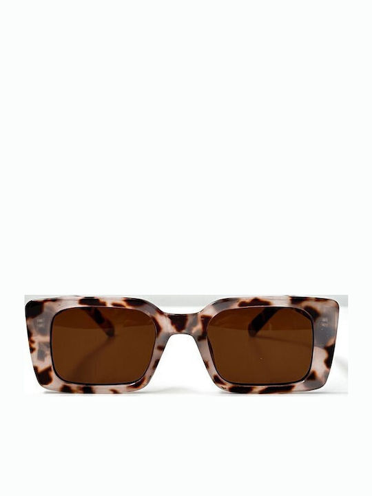 Looks Style Eyewear Unisex Γυαλιά Ηλίου με Καφέ...