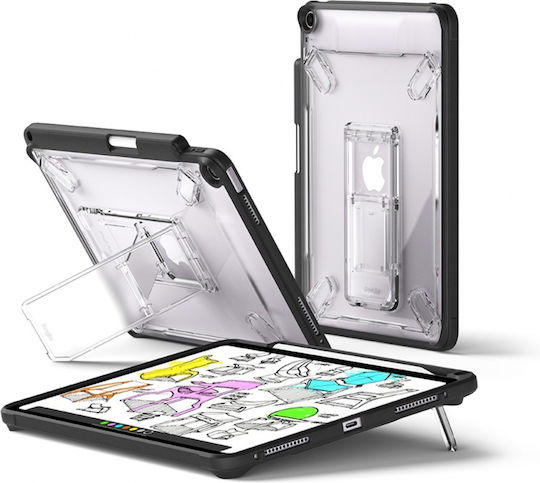 Ringke Fusion Sketch Stand Back Cover Smoke Black