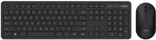 Asus CW100 Copilot Ασύρματο Σετ Πληκτρολόγιο & Ποντίκι Ελληνικό