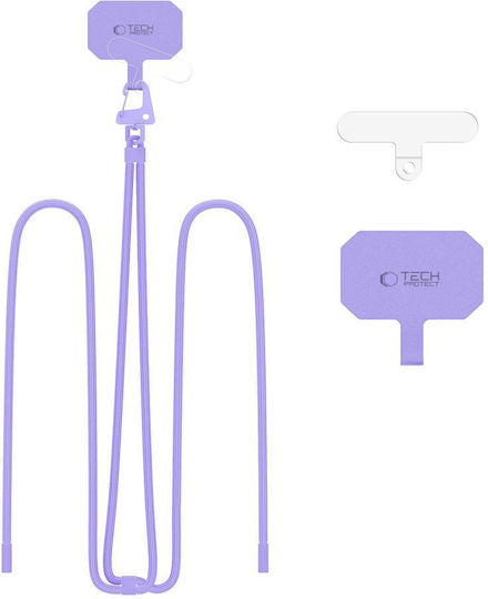 Tech-protect C5s Rope Crossbody Strap Lavender