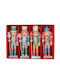 Hängender Nussknacker Ornament Hölzern Set 4Stück