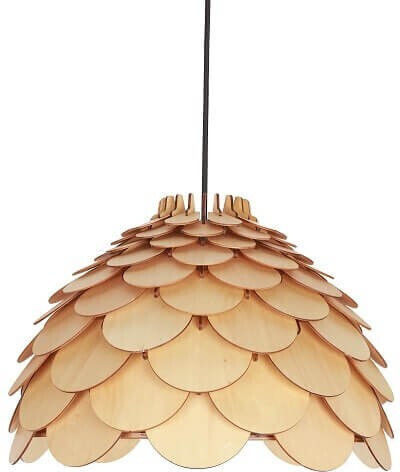 Light Prestige Pendant Light Beige Boho with Socket E27 35x120cm