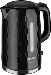 Amica Wasserkocher KM 3010 1,7l 1850W Schwarzer Amica Wasserkocher KM 3010 1,7l 1850W Schwarzer