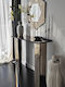 Wooden Console Table Bronze L105xW34xH80cm