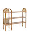 Nala Console 141hwr1120 110x30x90cm Natural Particleboard Wood