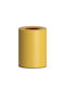 Pam & Co Office Plastic Waste Bin 12lt Yellow 25x25x30cm
