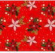 Florio Weihnachtlich Einwickelpapier für Geschenke Rot 70cm.