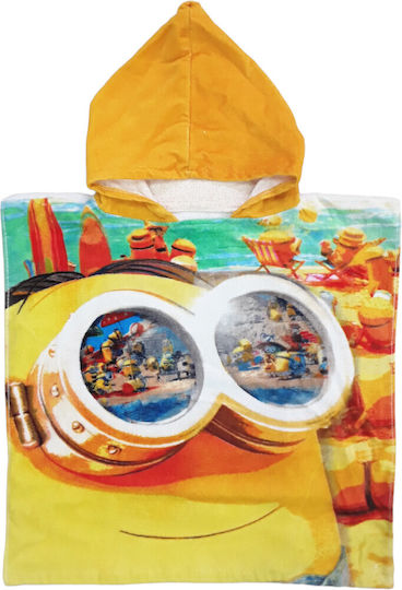 Domina Kids Beach Poncho Minions 50 x 50cm