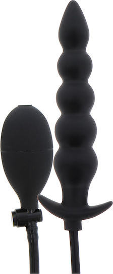 Hidden Desire Реалистично дилдо Inflatable Черен 23см