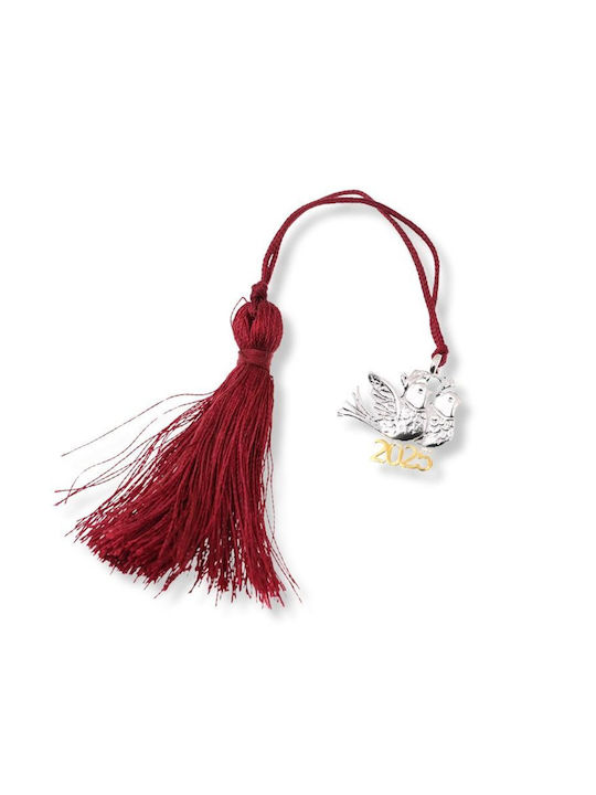 Lucky Charm 2025 Silver 925 Owl Tassel