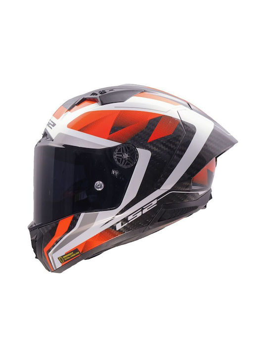 LS2 Ff805 Thunder Gp Ff805 Raute White Red Moto...