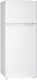 Crown Kühlschrank mit Doppeltür 117Es H111.7xB48xT53cm. Weiß DF133EW