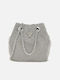 Women's Pouch Shoulder Silver