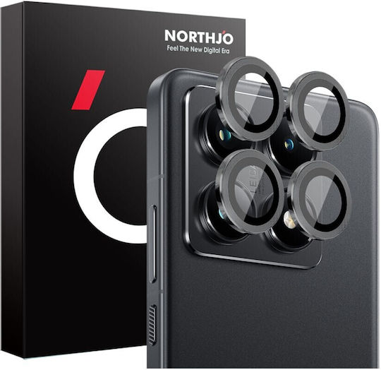 Xiaomi 14t Pro 5g Northjo Κρίκοι Προστασίας Κάμερα Black