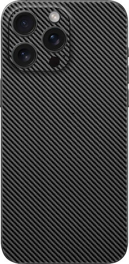 Apple iPhone 16 Pro Max Gams Premium Vinyl Skin Back Plate Carbon Fiber Black Gams-vnl-skin-cfb-001-083 Protective Back Sticker