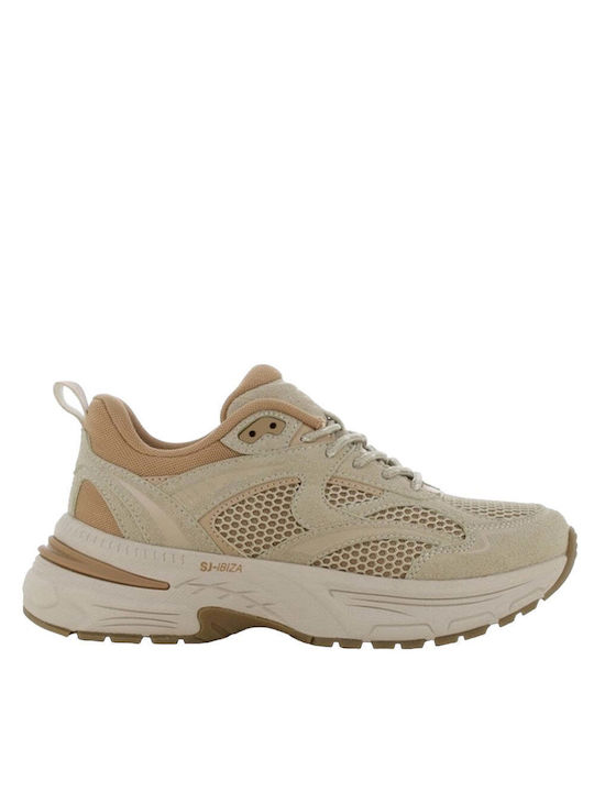 Дамски Анатомични Маратонки Nude / Beige