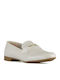 Mocasini din piele lăcuită cu design de gheață