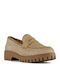 Mokassin-Design in Camel