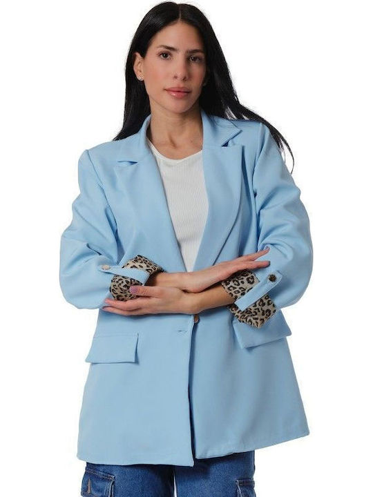 Silia D Women's Blazer Light Blue