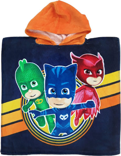 Domina Παιδικό Πόντσο Θαλάσσης PJ Masks 50 x 50εκ.