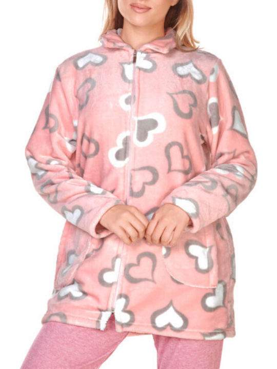 Koyote Winter Damen Robe Rosa