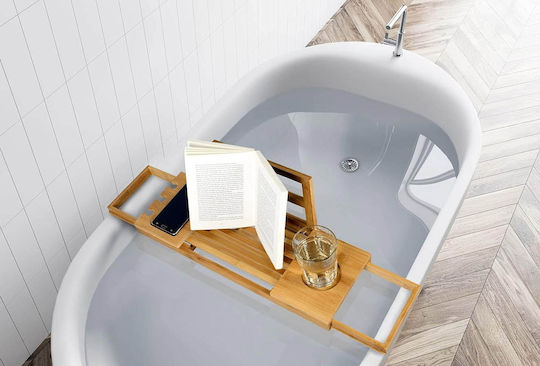 Dafne Bamboo Bathtub Shelf