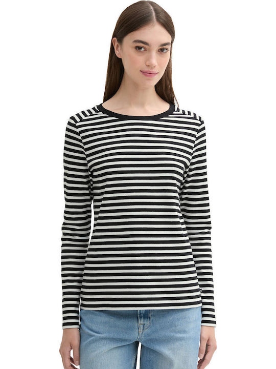 Damen Bluse Langärmelig Schwarz