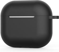 Silicone Θήκη Σιλικόνης σε Μαύρο χρώμα για Apple AirPods 4