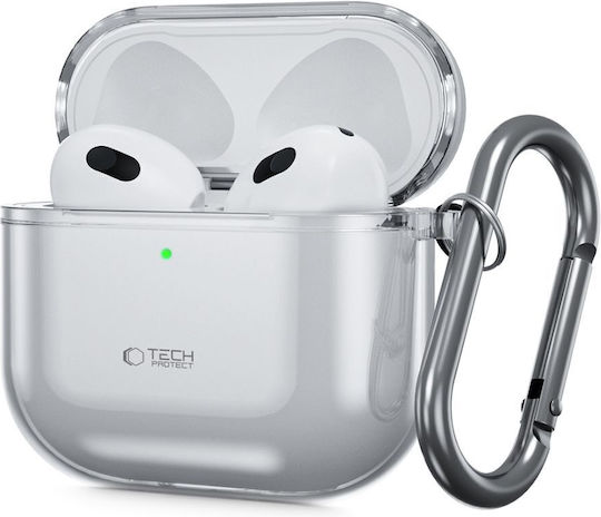 Tech-Protect Flexair Case Silicone in Gray color for Apple AirPods 4