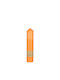 Orangefarbene Stumpenkerze Φ5x25cm