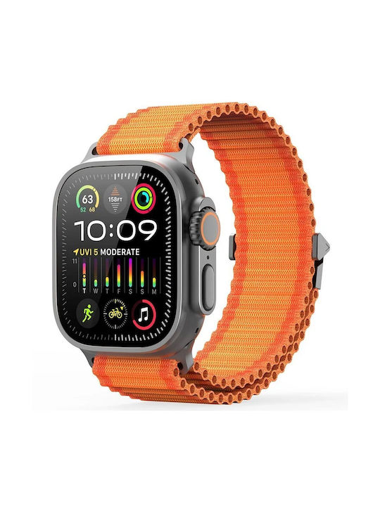 Dux Ducis Yc Nylon Λουράκι Υφασμάτινο Πορτοκαλί (Apple Watch 38/40/41/42mm, DUX DUCIS)