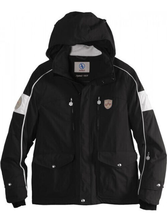 Aigle AGL24-01333-NOIR-B2190 Ανδρικό Μπουφάν για Σκι & Snowboard Μαύρο Aigle AGL24-01333-NOIR-B2190 Ανδρικό Μπουφάν για Σκι & Snowboard Μαύρο